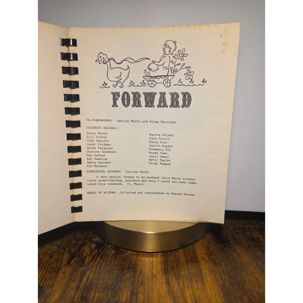 Merrifield Park Community Club‎ Cookbook 1972 Greenville, South Carolina